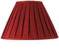 14" Box Pleat Ivory Lamp Shade
