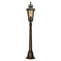 Baltimore Weathered Bronze Pillar Lamp
