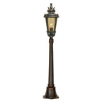Baltimore Weathered Bronze Pillar Lamp