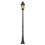 Baltimore Large Weathered Bronze Lamp Post