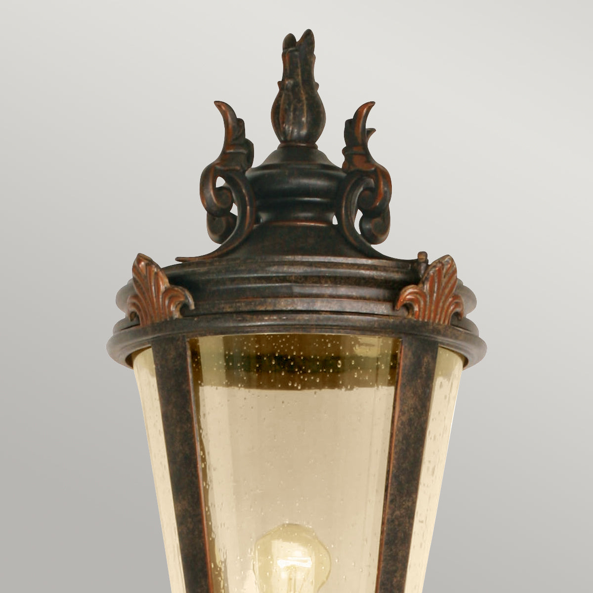 Baltimore Large Weathered Bronze Lamp Post