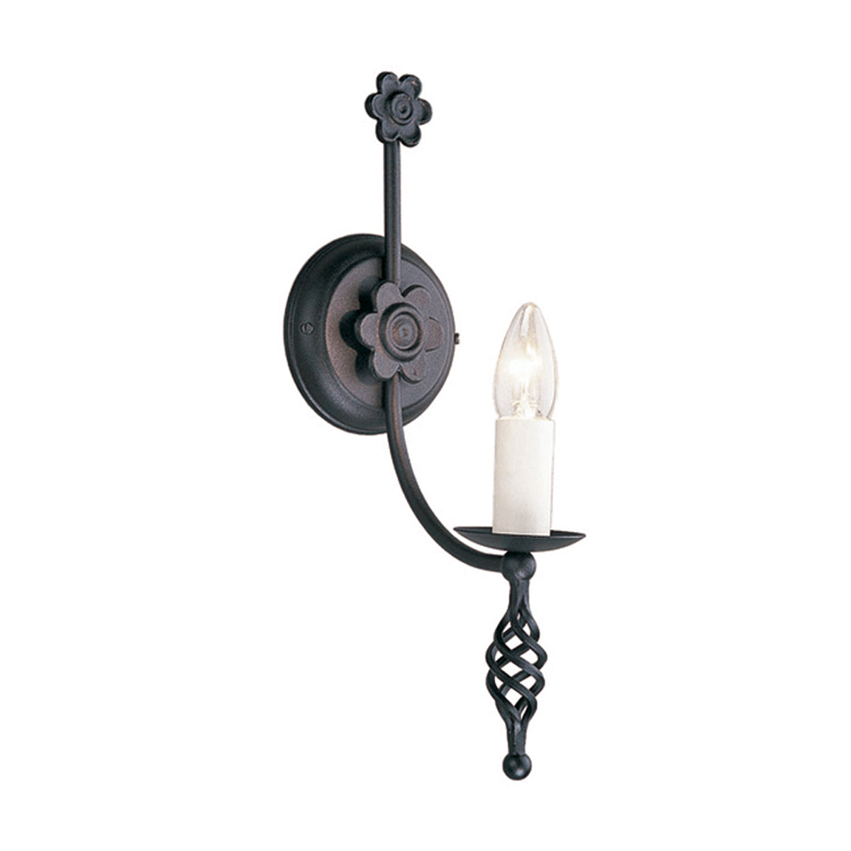 Belfry Black Wall Light