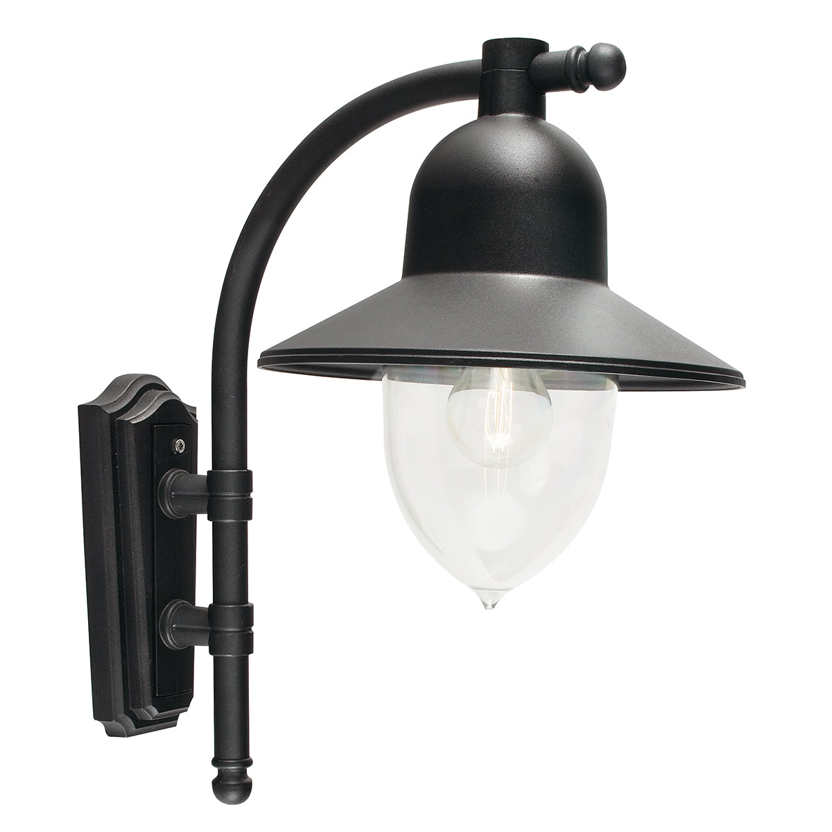 Como Black Wall Lantern