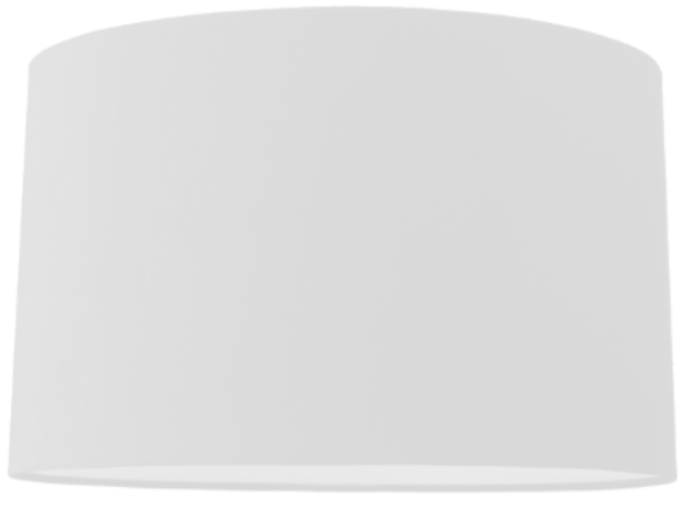 Oval Ivory Card Shade 12"