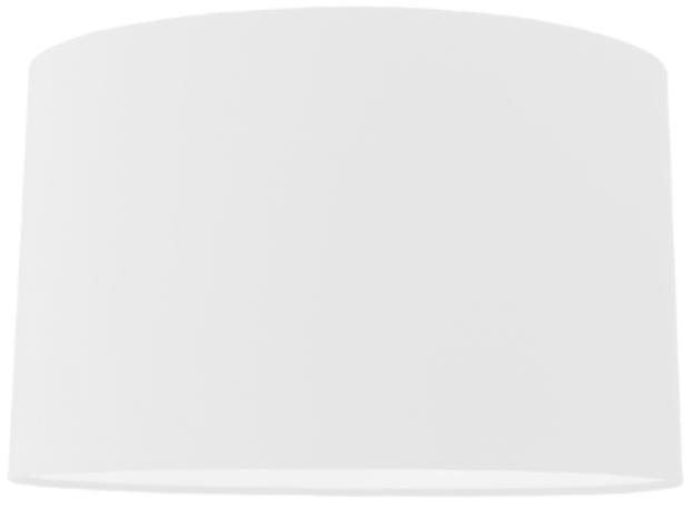 Oval White Card Shade 8"