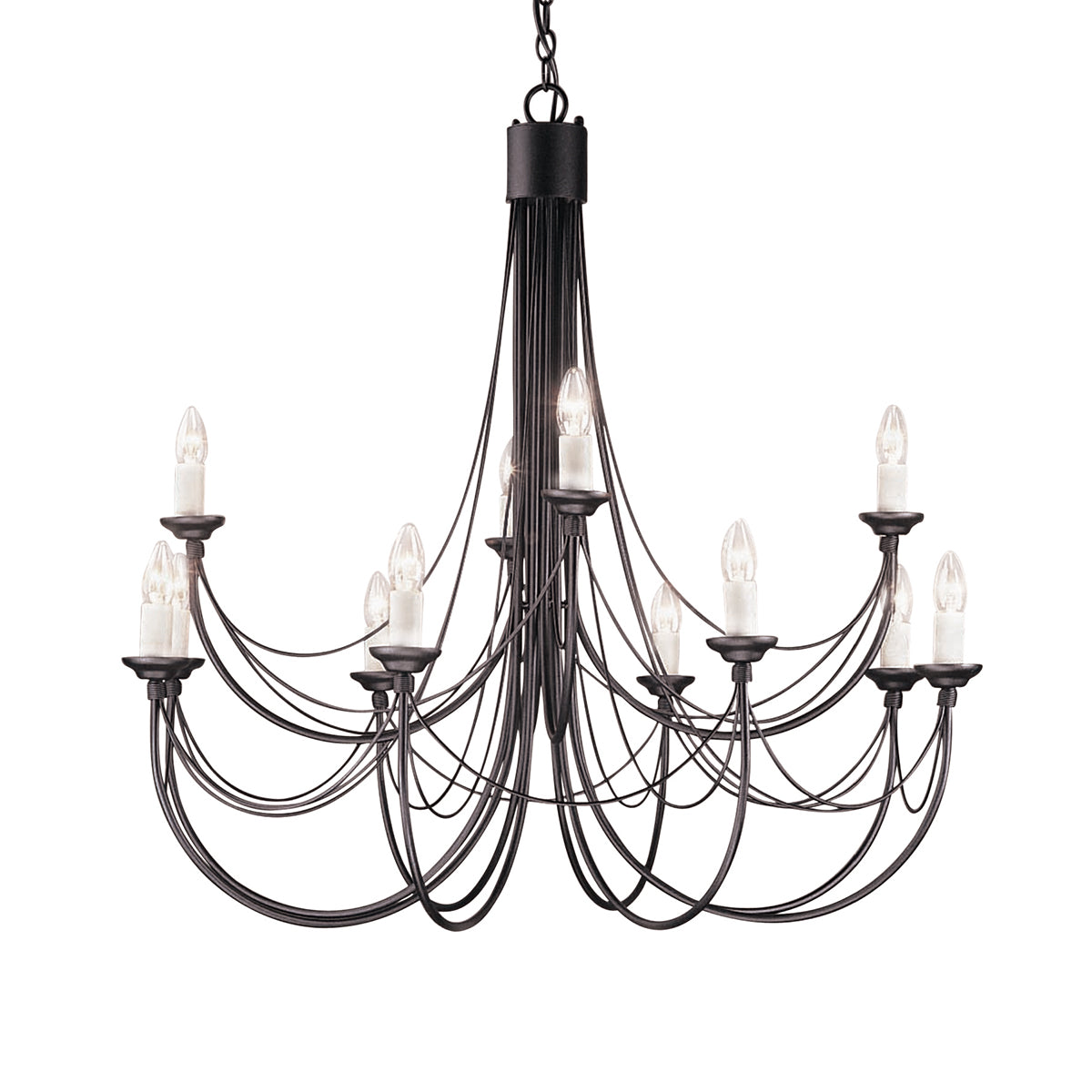 Carisbrooke 12-Light Gothic Chandelier