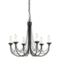 Carisbrooke 6-Light Gothic Chandelier (Convertible)