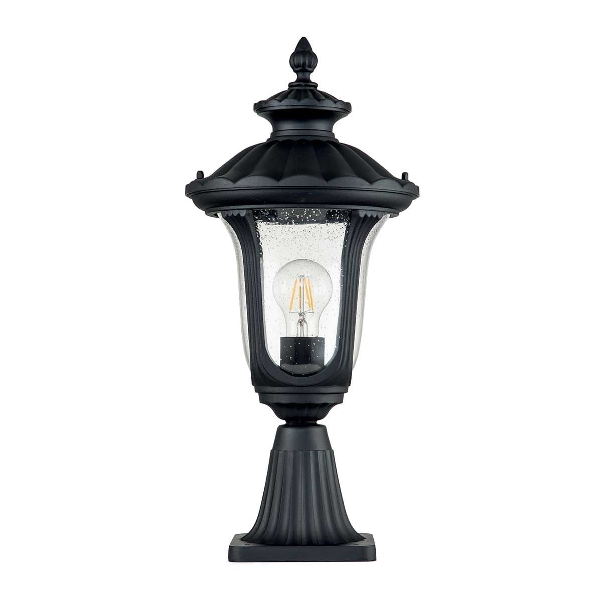Chicago 1 Light Small Pedestal Lantern