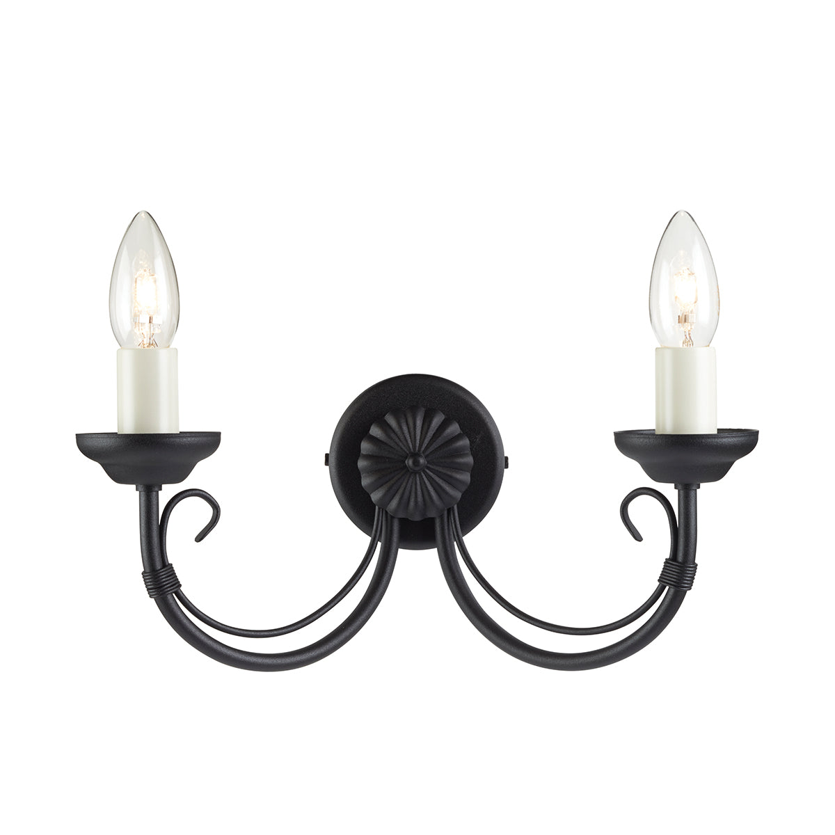 Chartwell Black Double Sconce