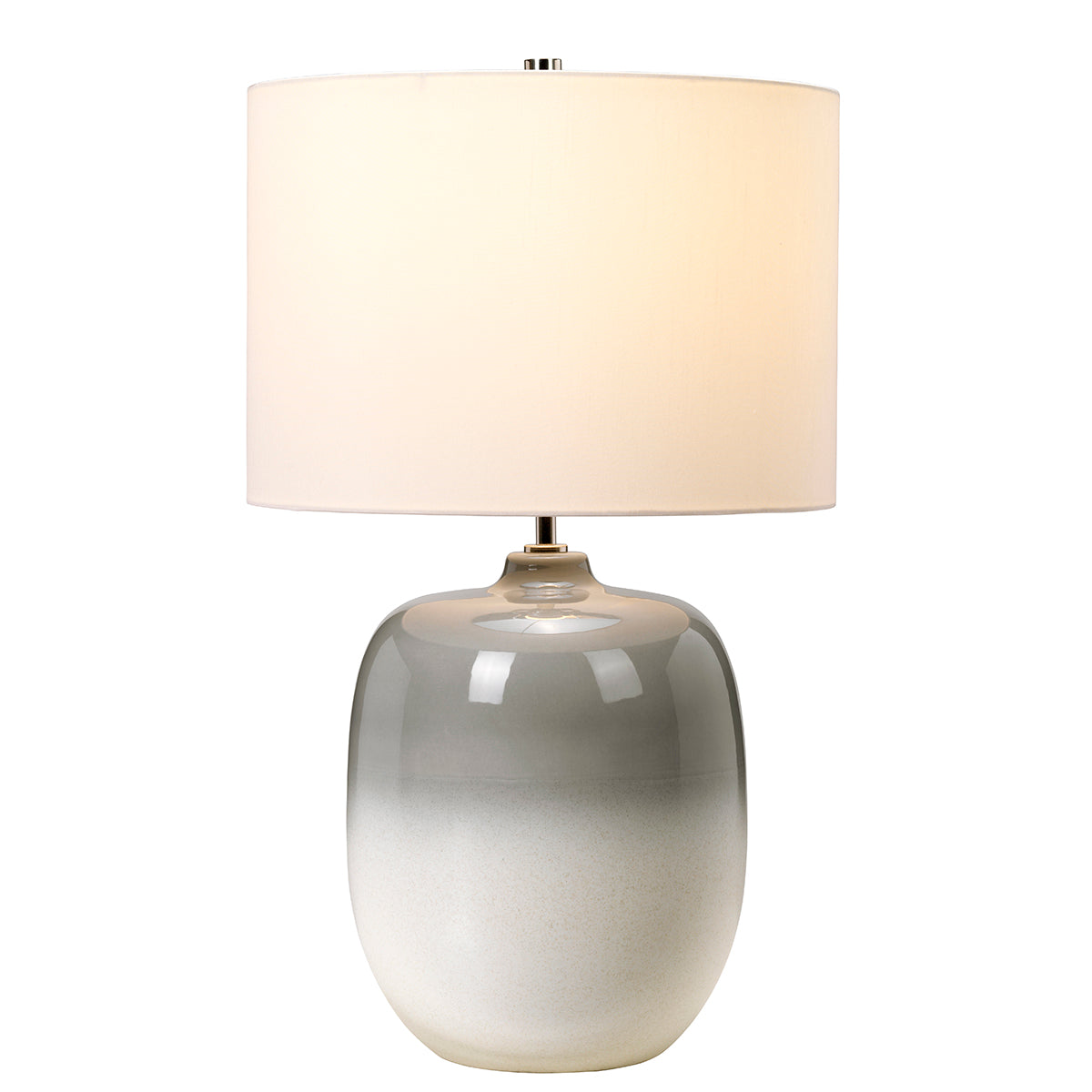 Chalk Farm Light Grey Ceramic Table Lamp