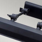 Chawton Large Adjustable Picture Light (Black)