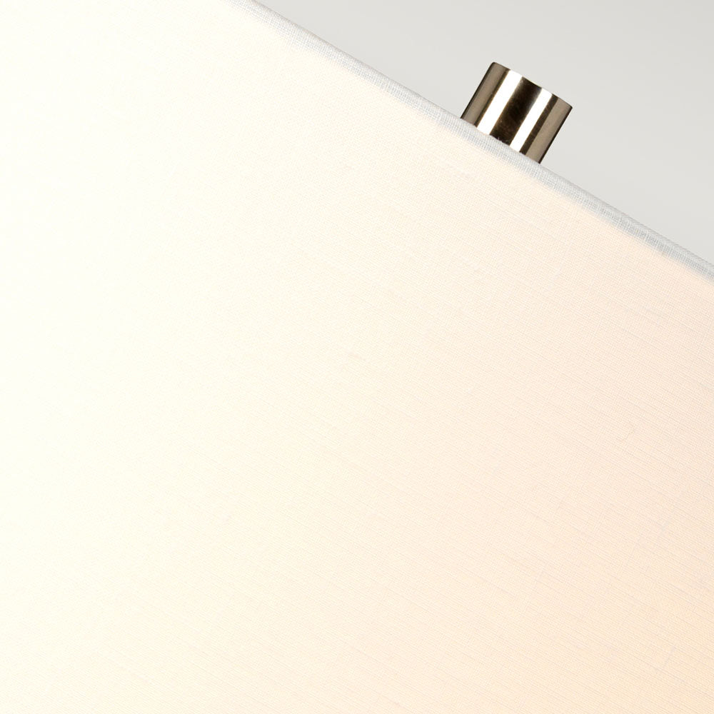 Chelsfield Green & White Table Lamp