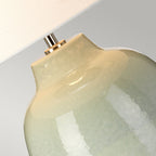Chelsfield Green & White Table Lamp
