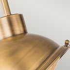 Chiswick 1Lt Brass Sign Light