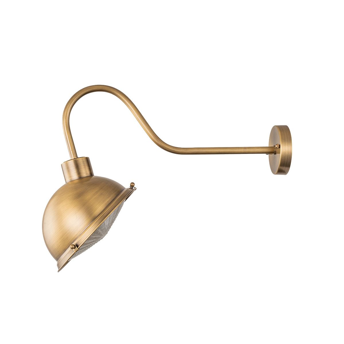 Chiswick 1Lt Brass Sign Light