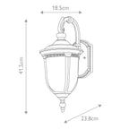 Cleveland 1 Light Small Wall Lantern 1