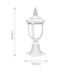 Cleveland 1 Light Small Pedestal Lantern