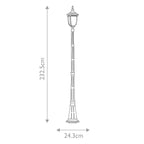 Cleveland 1 Light Single Head Lamp Post