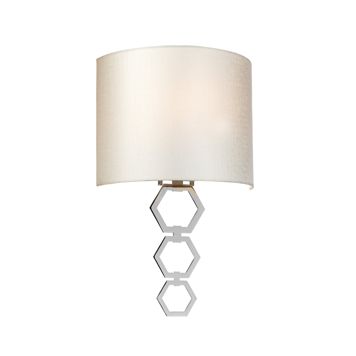 Clark Medium Polished Chrome Wall Sconce