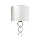 Clark Medium Polished Chrome Wall Sconce