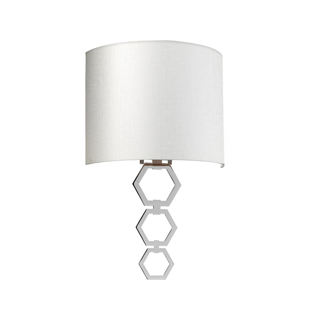 Clark Medium Polished Chrome Wall Sconce