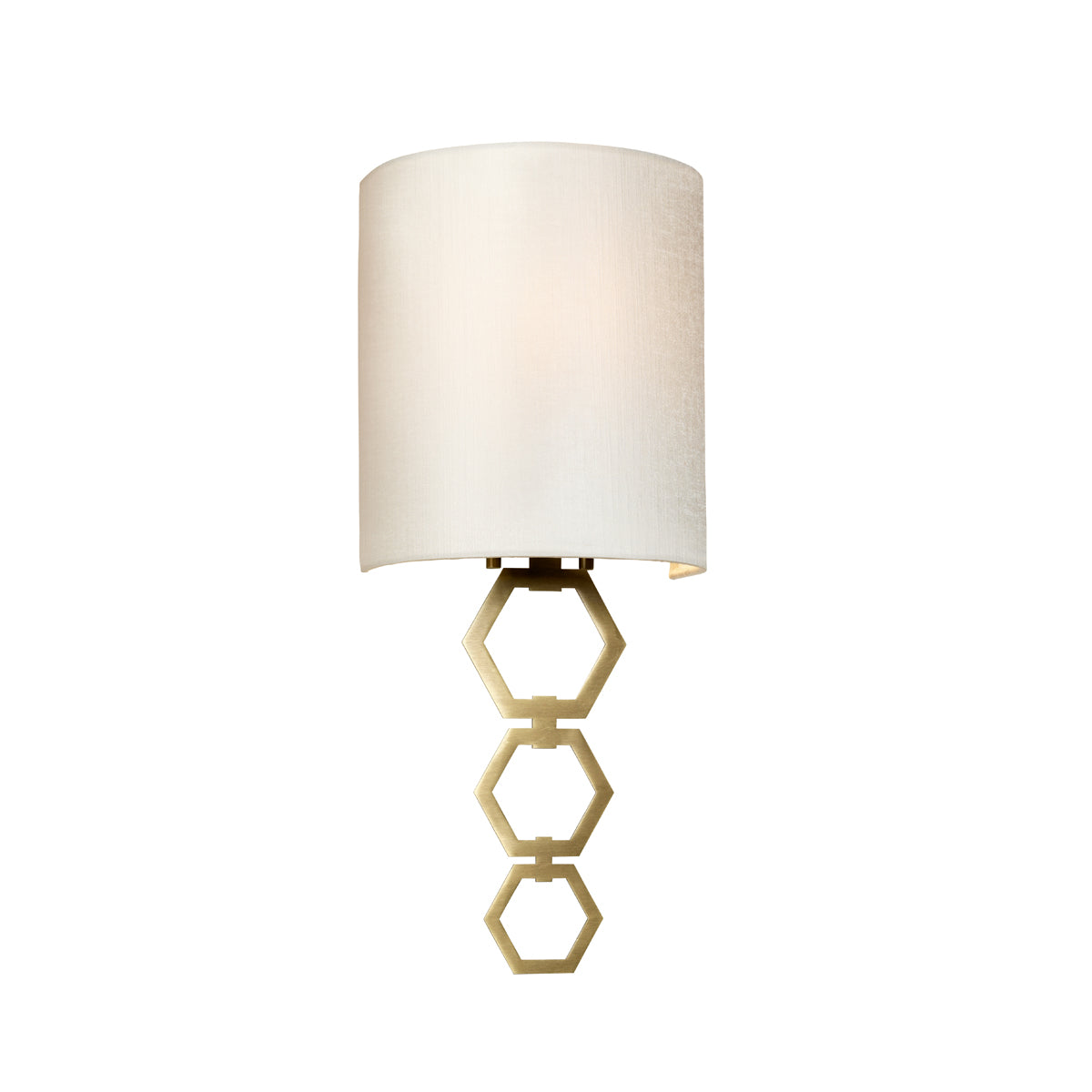 Clark Small Aged Brass Wall Sconce