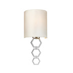 Clark Small Polished Chrome Wall Sconce