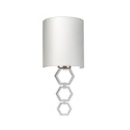 Clark Small Polished Chrome Wall Sconce