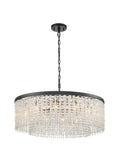 Coral 12lt Pendant in Matt Black