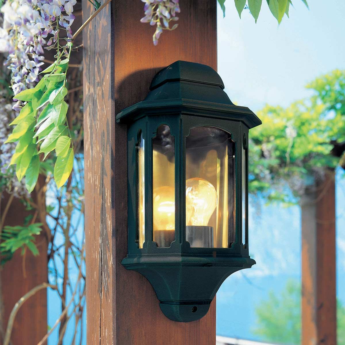 Chapel 1 Light Half Lantern 1
