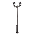 Chapel Black Twin Post Light