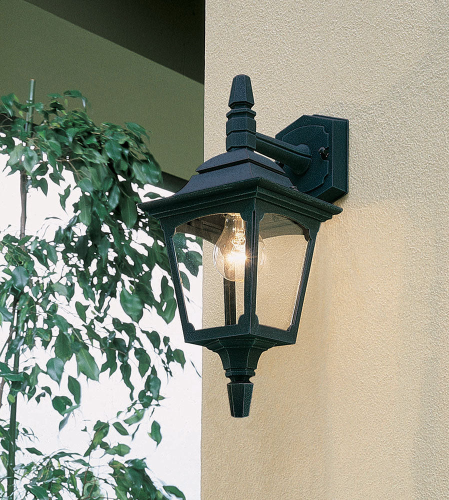 Chapel Black Mini Downward Wall Lantern