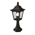 Chapel Black Mini Pedestal Lantern