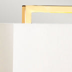 Cross Table Lamp - Ivory shade