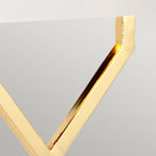 Cross Table Lamp - Ivory shade