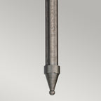 Crown Grey 2-Light Wall Light