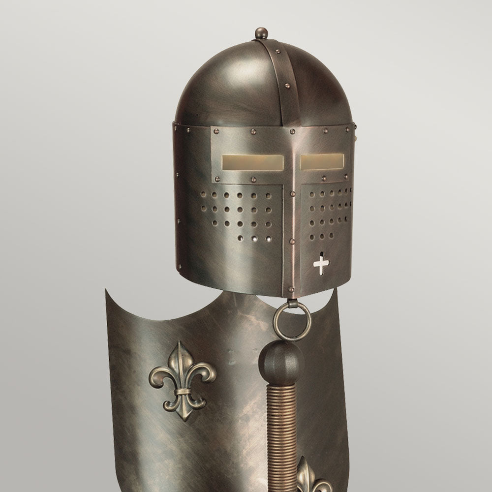 Crusader Burnished Bronze Table Lamp