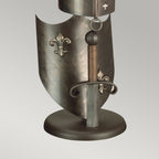 Crusader Burnished Bronze Table Lamp