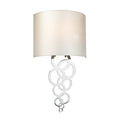 Curtis Medium Polished Chrome Wall Sconce