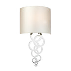 Curtis Medium Polished Chrome Wall Sconce