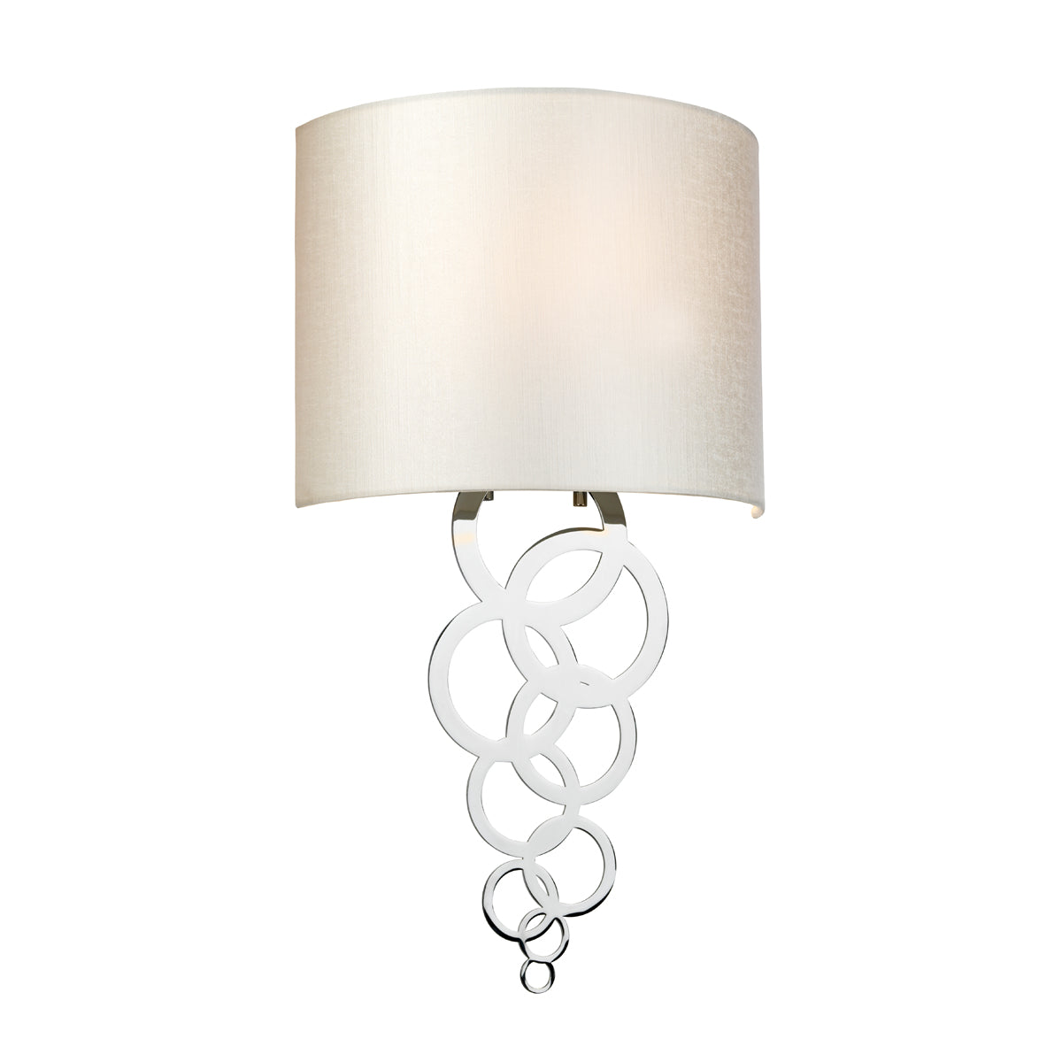 Curtis Medium Polished Chrome Wall Sconce