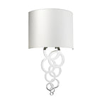 Curtis Medium Polished Chrome Wall Sconce