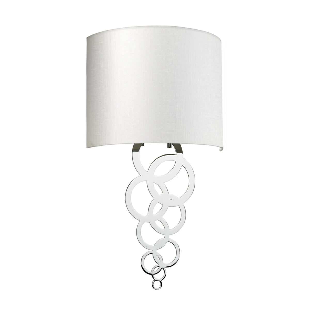 Curtis Medium Polished Chrome Wall Sconce