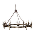 Cromwell 12-Light Old Bronze Chandelier