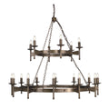 Cromwell 18-Light Old Bronze Chandelier