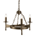 Cromwell 3-Light Old Bronze Chandelier