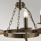 Cromwell 3-Light Old Bronze Chandelier