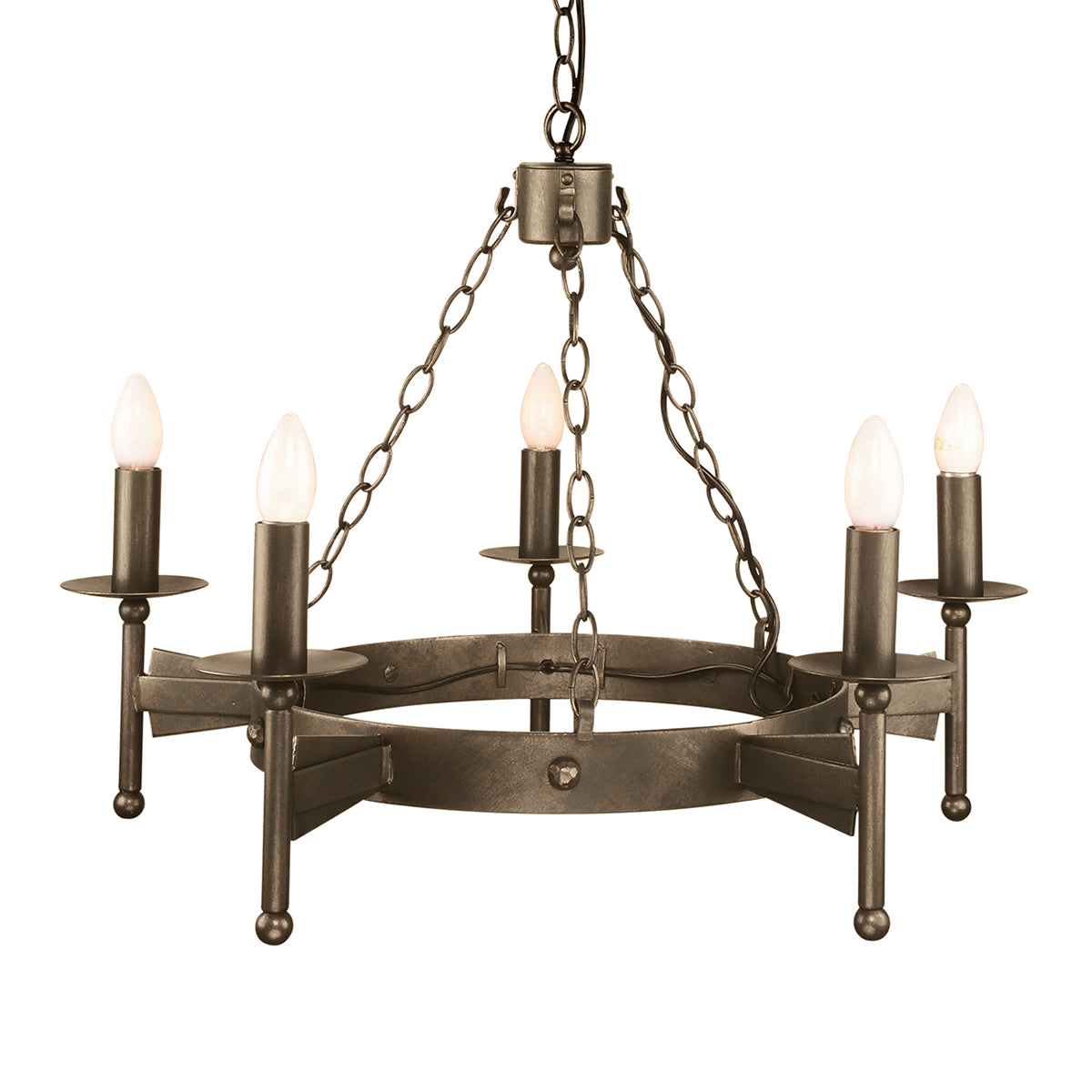 Cromwell 5-Light Old Bronze Chandelier
