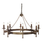 Cromwell 8-Light Old Bronze Chandelier
