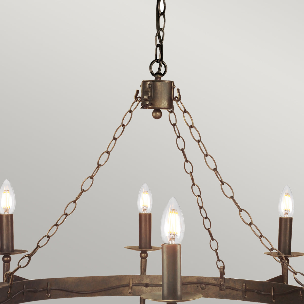 Cromwell 8-Light Old Bronze Chandelier